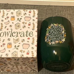 Owlcrate Green Sylvia Plath Drinkware